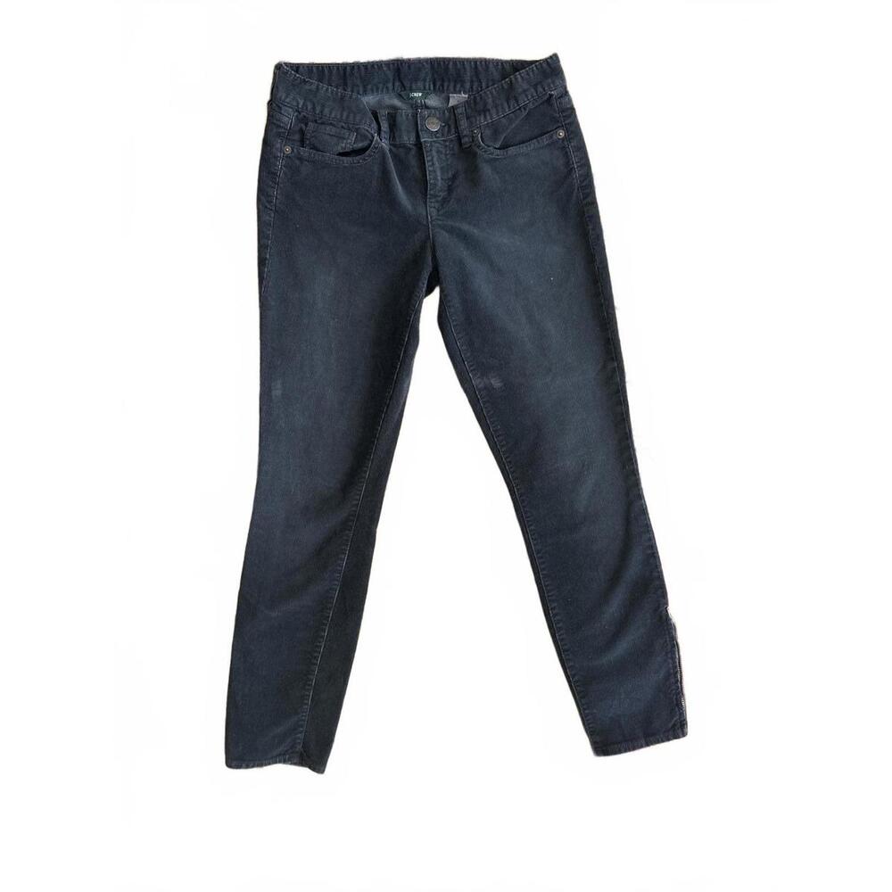 J.Crew Black Corduroy Skinny Jeans – Size 27